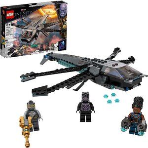 Brand New Lego Marvel Black Panther Dragon Flyer 76186